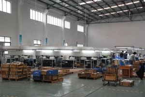 Polishing section