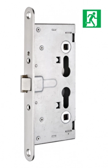 Classroom Lock with Key Action on Latch Bolt, 72-65PC Classroom Lock with Key Action on Latch Bolt, 72-65PC