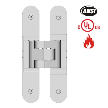 3D Stainless Steel Adjustable Concealed Hinge, CHS340 3D Stainless Steel Adjustable Concealed Hinge, CHS340