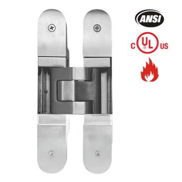 3D Stainless Steel Adjustable Concealed Hinge, CHS340 3D Stainless Steel Adjustable Concealed Hinge, CHS340