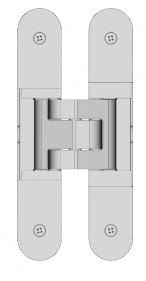 3D Stainless Steel Adjustable Concealed Hinge, CHS340