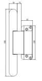 3D Stainless Steel Adjustable Concealed Hinge, CHS430 (3)
