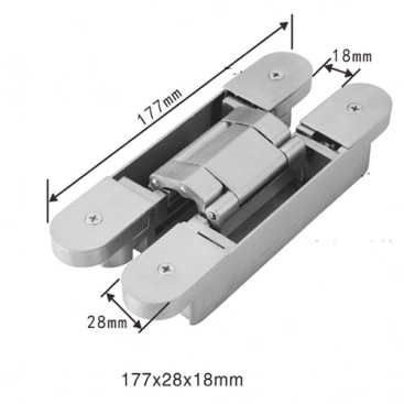 3D Zinc Alloy Adjustable Concealed Hinge, CHS811 3D Zinc Alloy Adjustable Concealed Hinge, CHS811