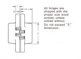 Stainless Steel Invisible Hinge, CHS003 (4)
