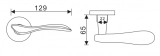 Solid Lever Handle, CMH067 Viete (2)