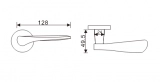 Solid Lever Handle, CMH052 Rye (2)