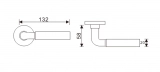 Solid Lever Handle, CMH029 Blunderbuss (2)