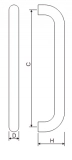 Hollow Pull Handle, CHCP010 (2)