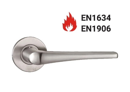 Solid Lever Handle - EN4, CMH014-EN4 Cognac Solid Lever Handle - EN4, CMH014-EN4 Cognac