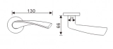 Solid Lever Handle - EN4, CMH064-EN4 Waltz (2)