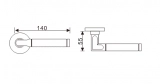 Leather Wrapped Door Handle, CMH668 (2)