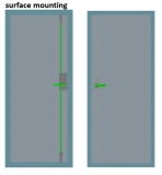 Concealed Soundproof Door Lock, GT2000 (6)
