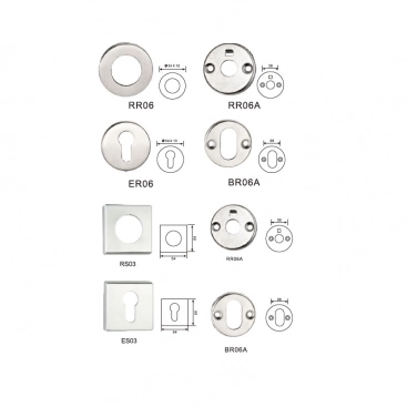 Stamping Round & Square Rose and Escutcheon Stamping Round & Square Rose and Escutcheon