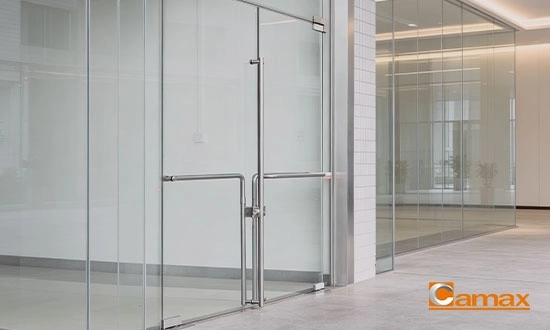 L Shaped Panic Handle: Top Latching & Bottom Latching Exit Devices for Glass Entrances