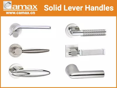 Camax manufactures solid lever handle made of stainless steel