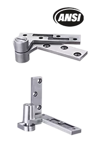 AD200, Offset pivot hinge for commercial doors manufactured by Camax Hardware