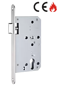 72-55L/72-60L/72-65L, Camax European mortise lock for latch bolt fire-rated lock