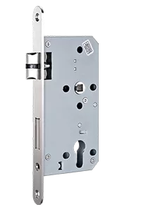 N72-xxA/L/C/F, Camax EN mortise lock with silent latch