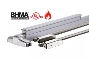 CMP450, Camax's heavy-duty exit devices certified to ANSI, BHMA and UL