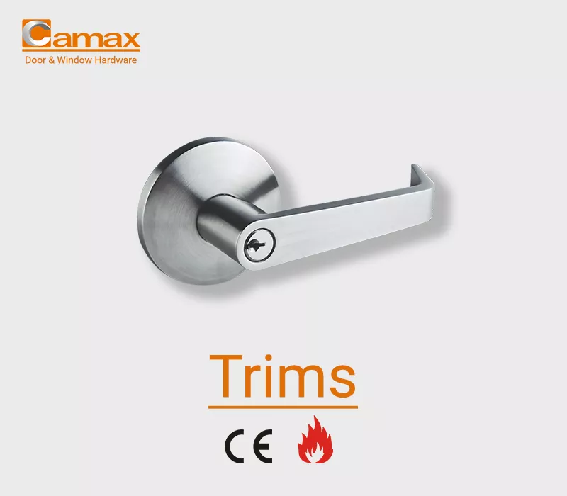 Camax Hardware's trims for fire exit devices