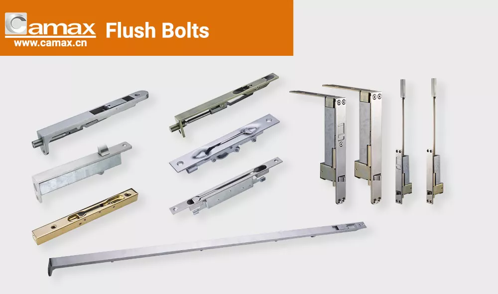 Camax Hardware offers various flush bots for doors