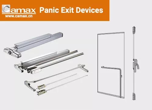 Camax Hardware supplies crossbar and touch bar panic exit devices