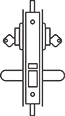 J4 function, Camax's soundproof lock with inside and outside cylinders