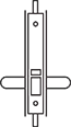 J0 function, Camax's soundproof lock with only inside and outside handles
