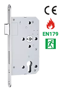 72-60T, Camax's CE-certified and fire-rated EN exit mortise lock