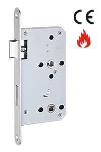 78-55WC, Camax's CE-certified and fire-rated EN bathroom mortise lock