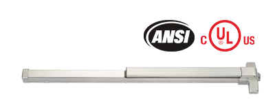 CMP001, Camax's touch bar rim exit device certified to ANSI and UL