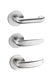 Camax's commercial door handles for ANSI mortise locks
