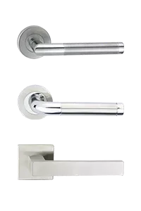 Camax's door handles for Euro mortise locks