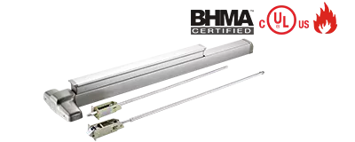 CMP466, Camax's exit device with concealed vertical rods