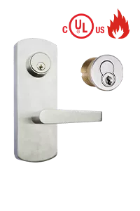 CMPA410, Camax's escutcheon lever trim certified to UL and fire rating