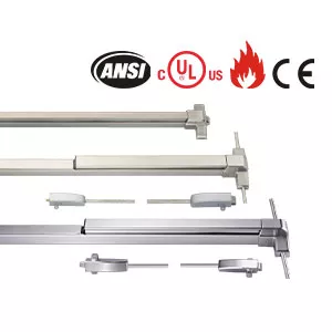 CMP400, Camax's touch bar exit devices certified to ANSI, UL, CE and fire rating