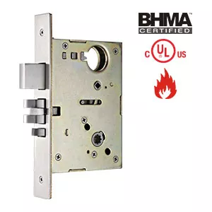 CML800 Series, Camax's ANSI mortise locks certified to ANSI, BHMA, UL and fire rating