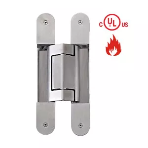 CHS310, Camax's 3D adjustable invisible hinge certified to UL and fire rating