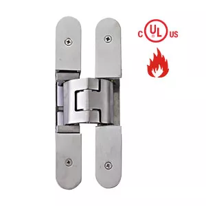 CHS320, Camax's 3D adjustable invisible hinge certified to UL and fire rating