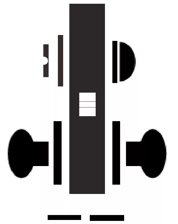 CML802, Camax's ANSI mortise lock for privacy, bathroom