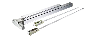 CMP766--Camax's concealed rod exit devices for narrow stile doors