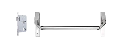 CMP341, Camax's mortise exit devices for narrow stile doors