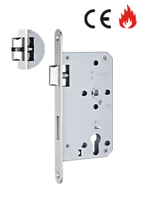 72-60A, Camax's sash lock with silent latch certified to CE and fire rating