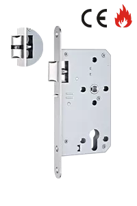 72-60F, Camax's night latch lock with silent latch
