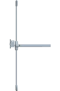 CMP462, Camax's exit device with vertical lock and mortise lock
