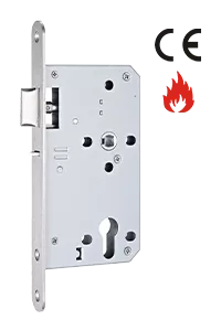 72-60F, Camax's mortice night latch certified to CE and fire rating