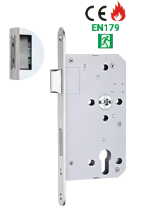 72-60T, Camax's exit locks with magnetic latch