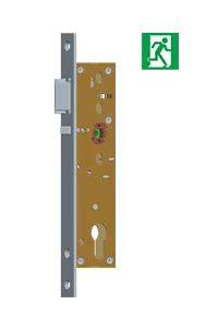 35-92CR, Camax's classroom lock with panic functions for narrow stile doors