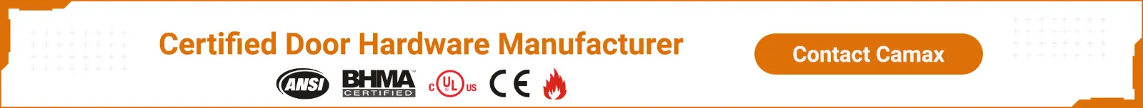 contact Camax Hardware to manufacture touch bar for mortise lock and concealed vertical rods