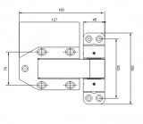 Surface Mounted Hinges, SU800 (3)